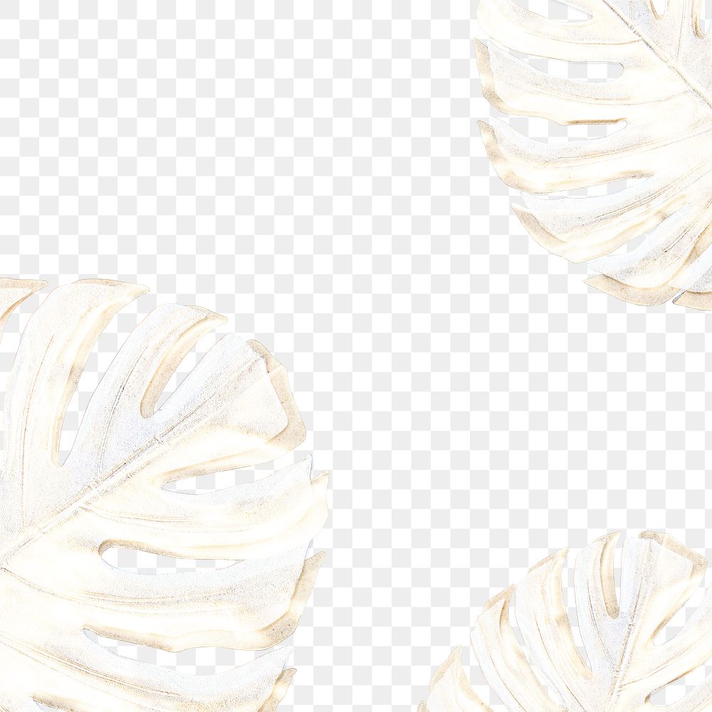 Shiny golden monstera leaves background design element 
