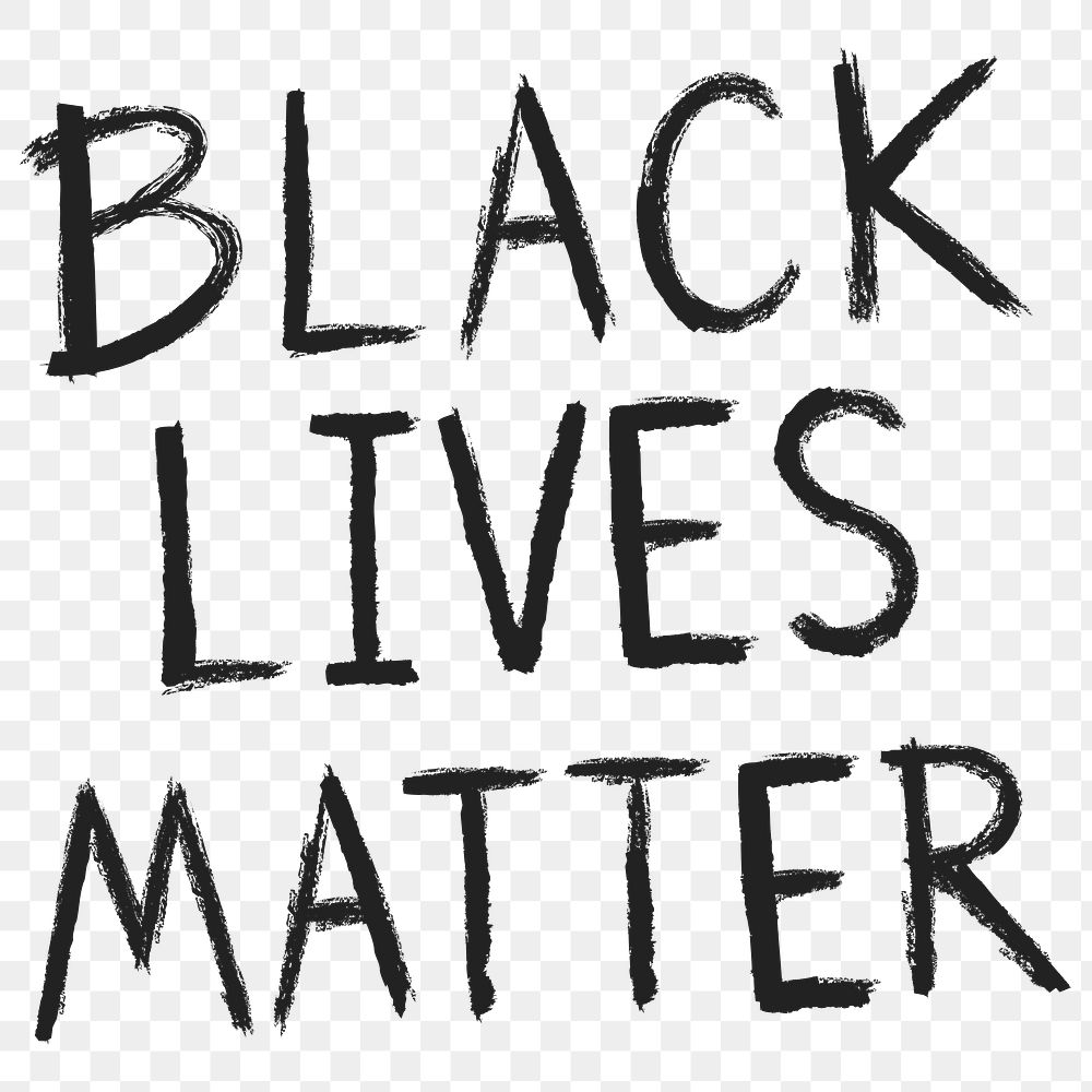 Black lives matter social template design element 
