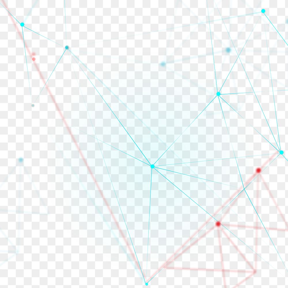 Digital transformation grid png business background