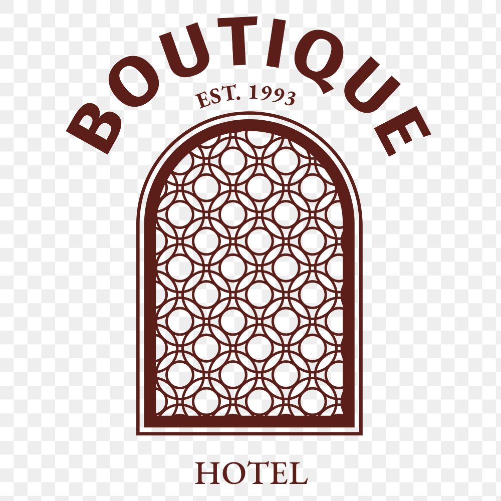 Hotel logo png business corporate identity for boutique hotels