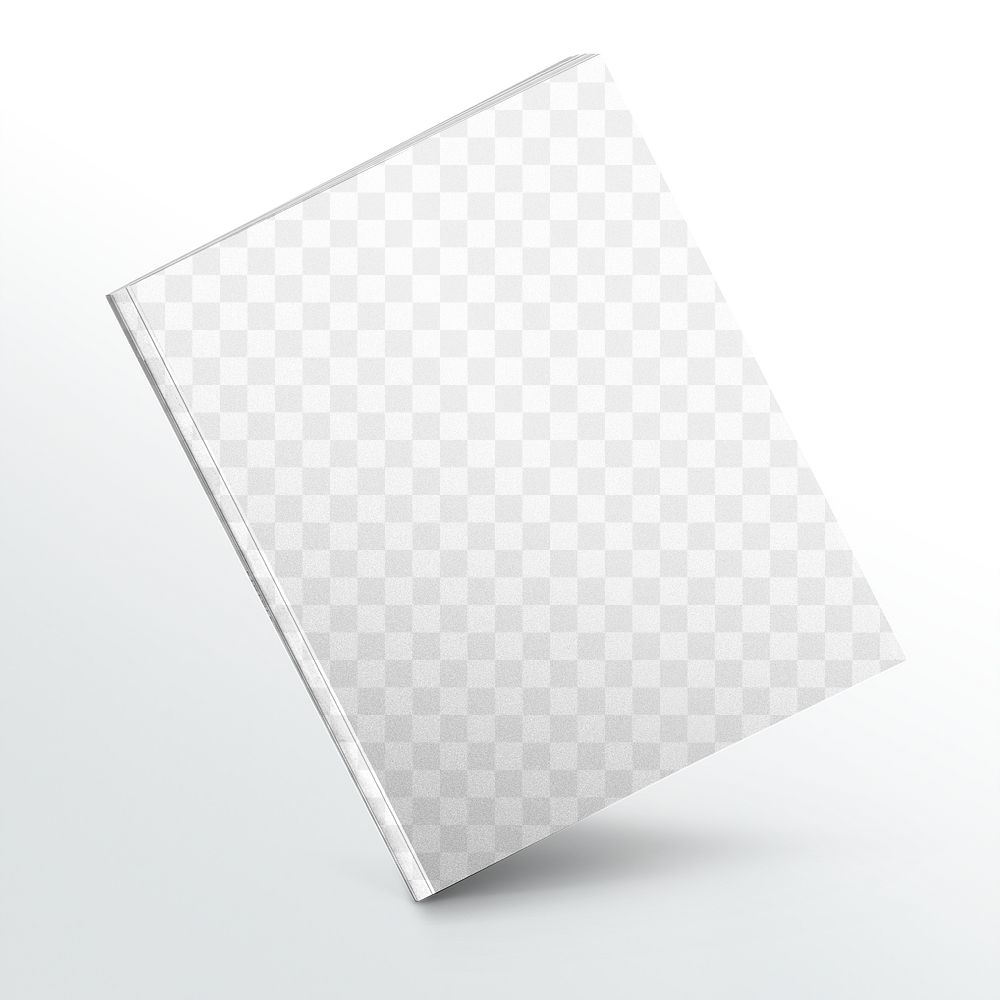 Png transparent book mockup