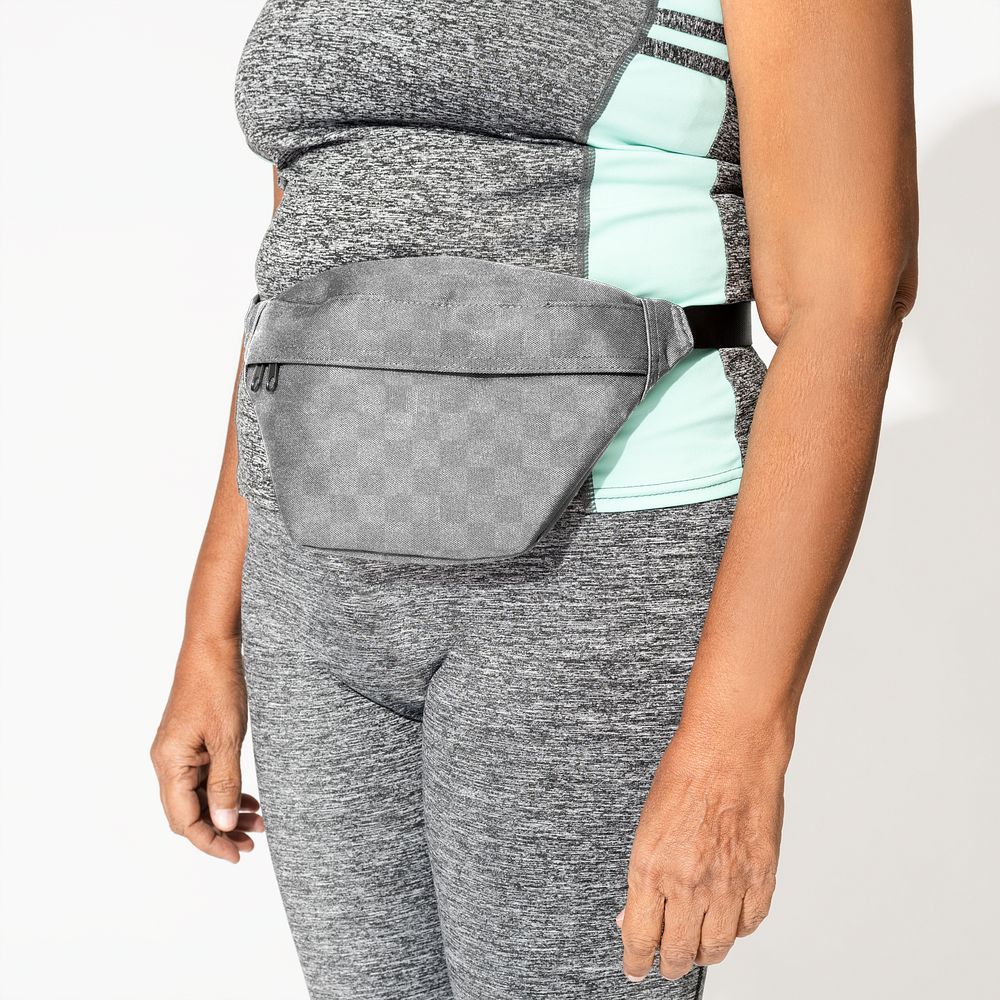 Png fanny pack bag mockup Free PNG rawpixel