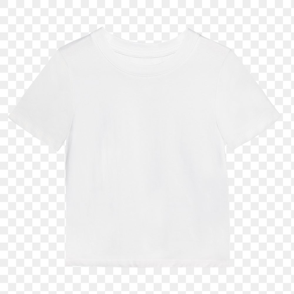 Download Free royalty image about Men's white tee png t-shirt mockup