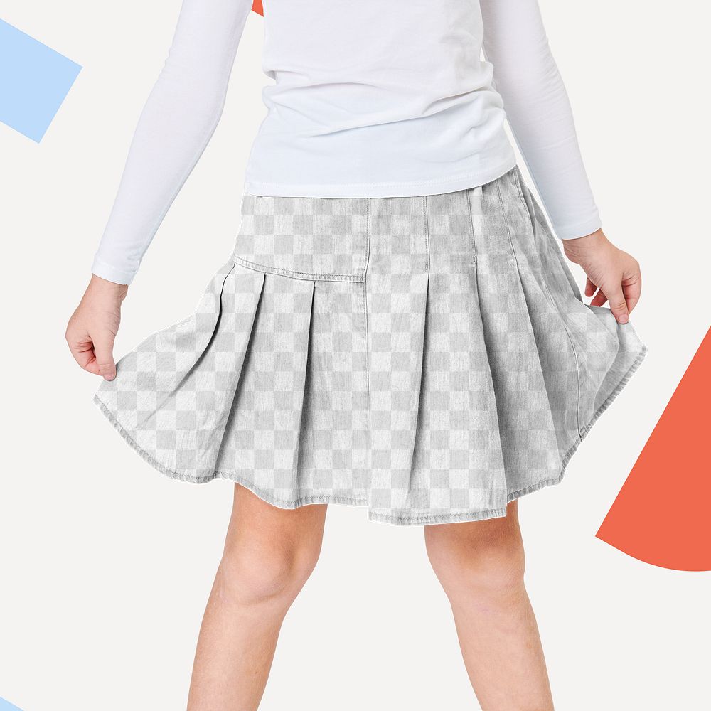 Woman wearing png skirt mockup | Free PNG - rawpixel