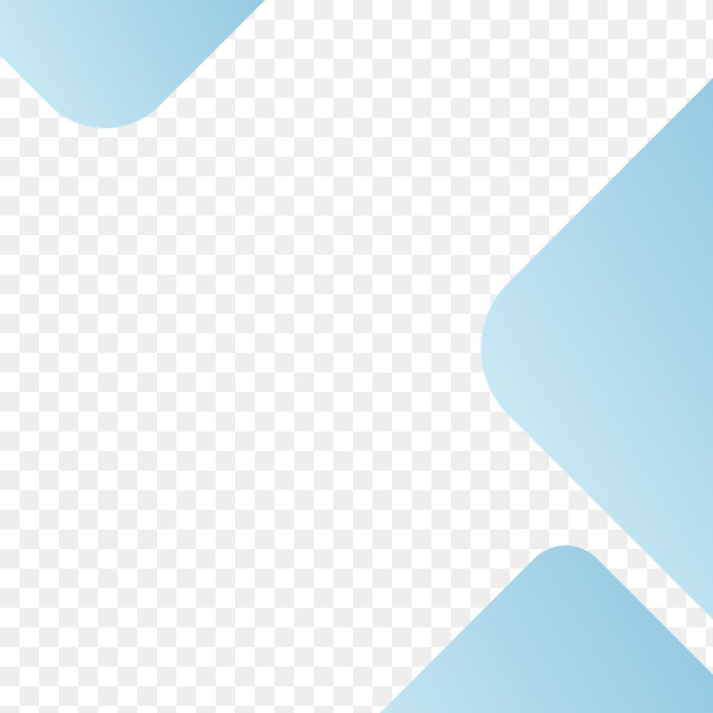 Blocks png border in blue | Free PNG - rawpixel