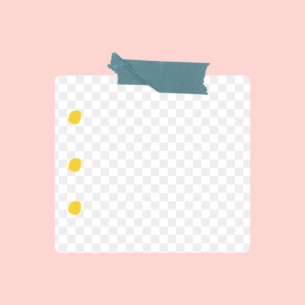 Sticky note png frame, transparent | Free PNG - rawpixel