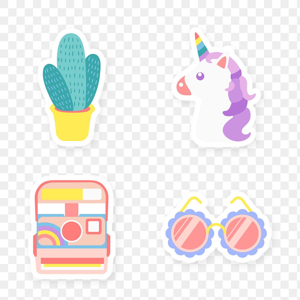 Cute sticker collection