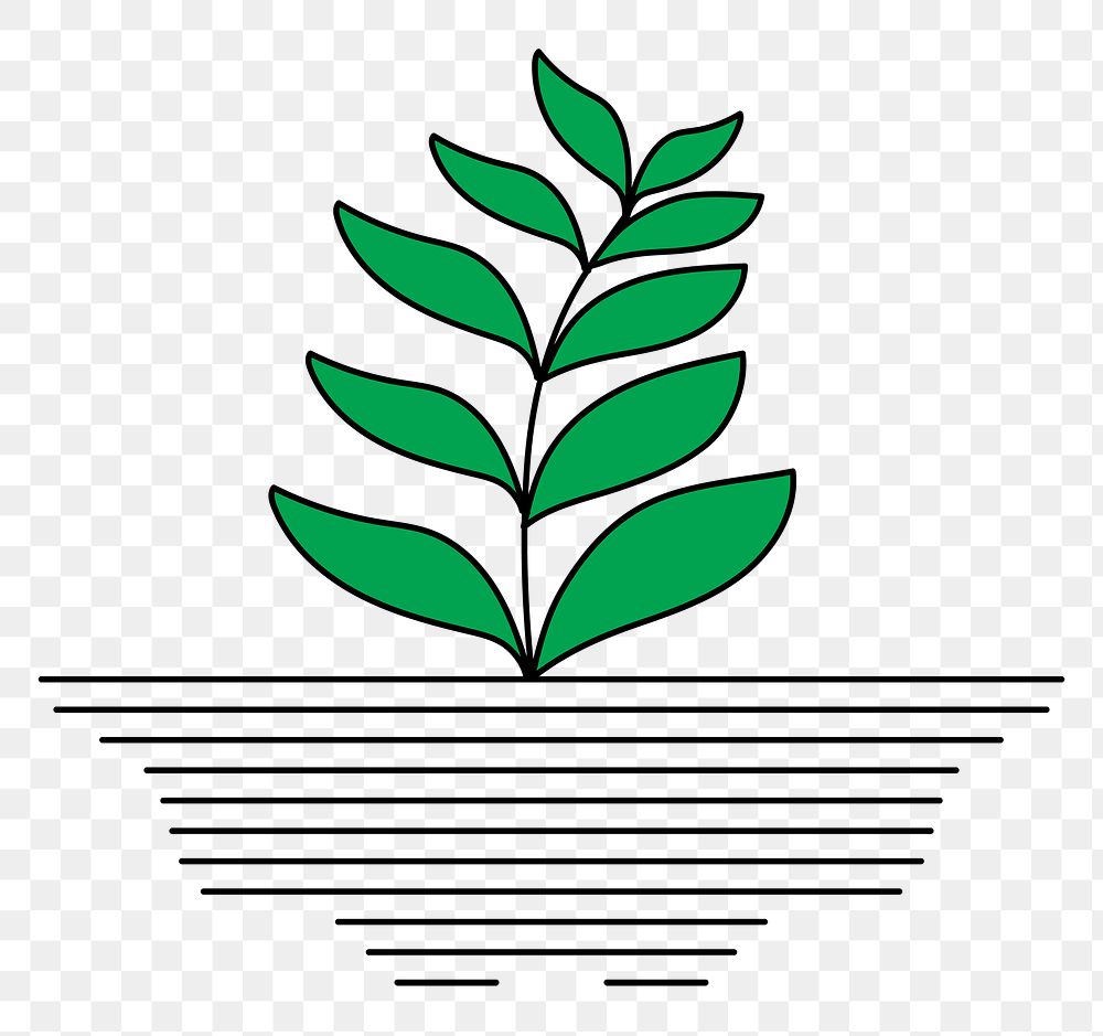 Png environment sticker clipart with save plant illustration