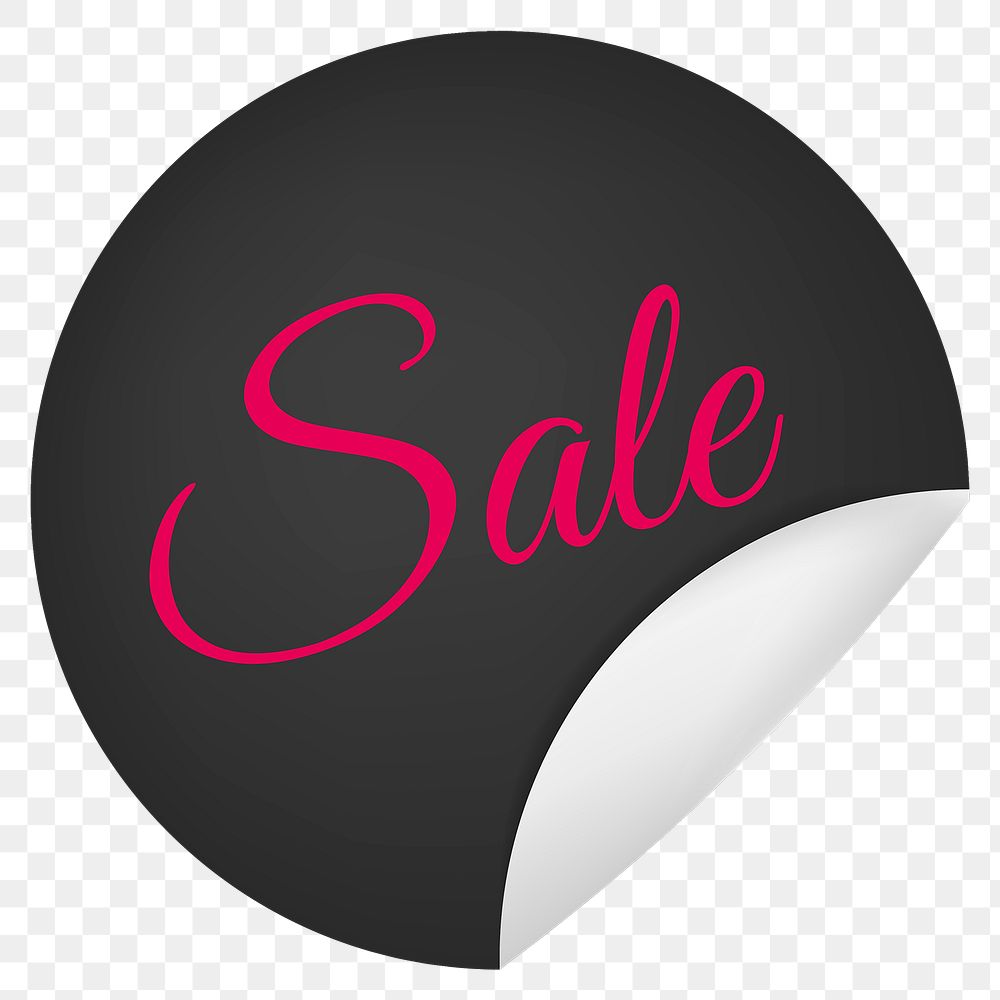 Sale png badge sticker, transparent shopping clipart