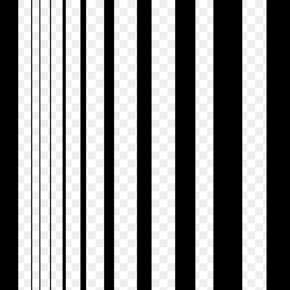 Black striped background png transparent, simple pattern design