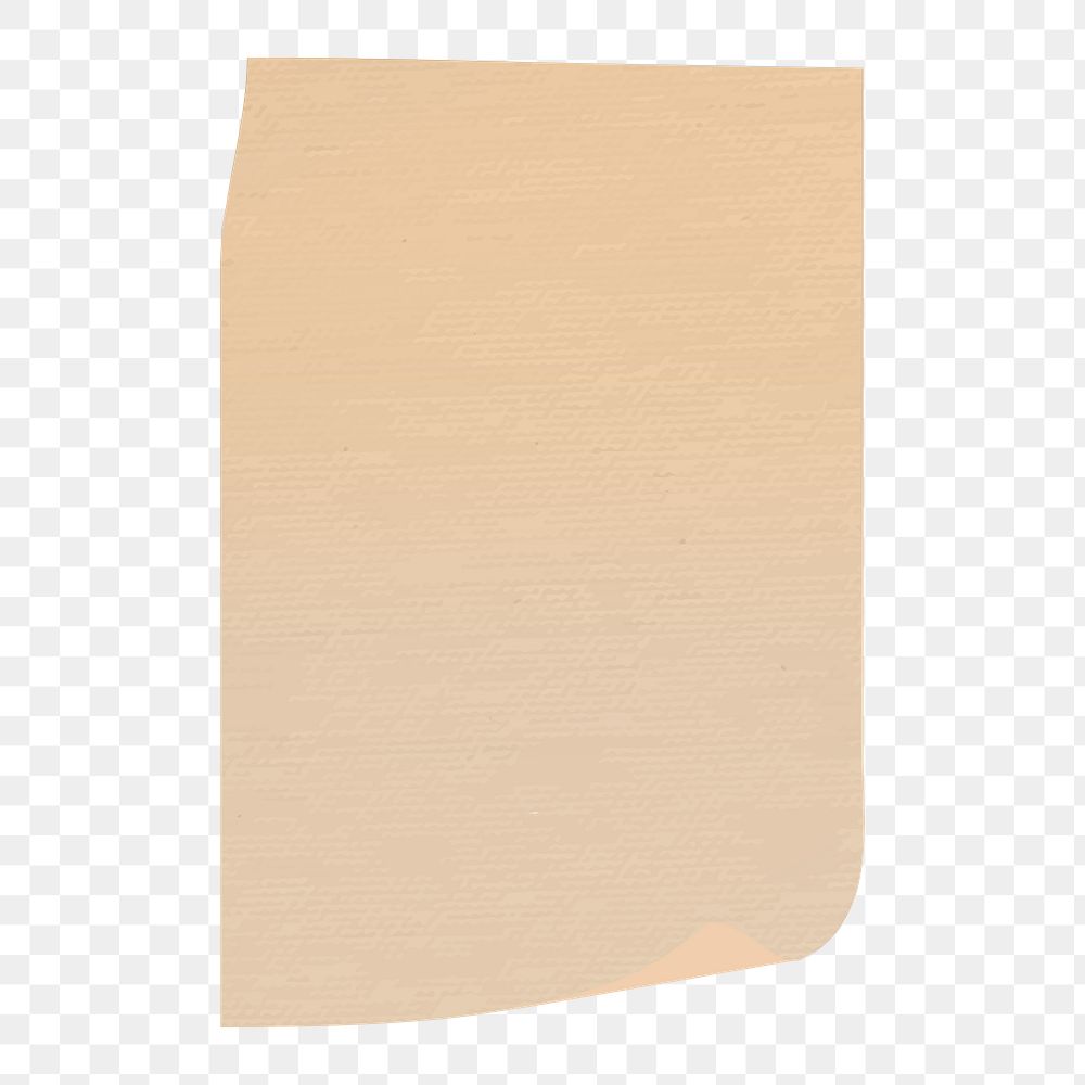 Beige paper note social ads | Free PNG Sticker - rawpixel