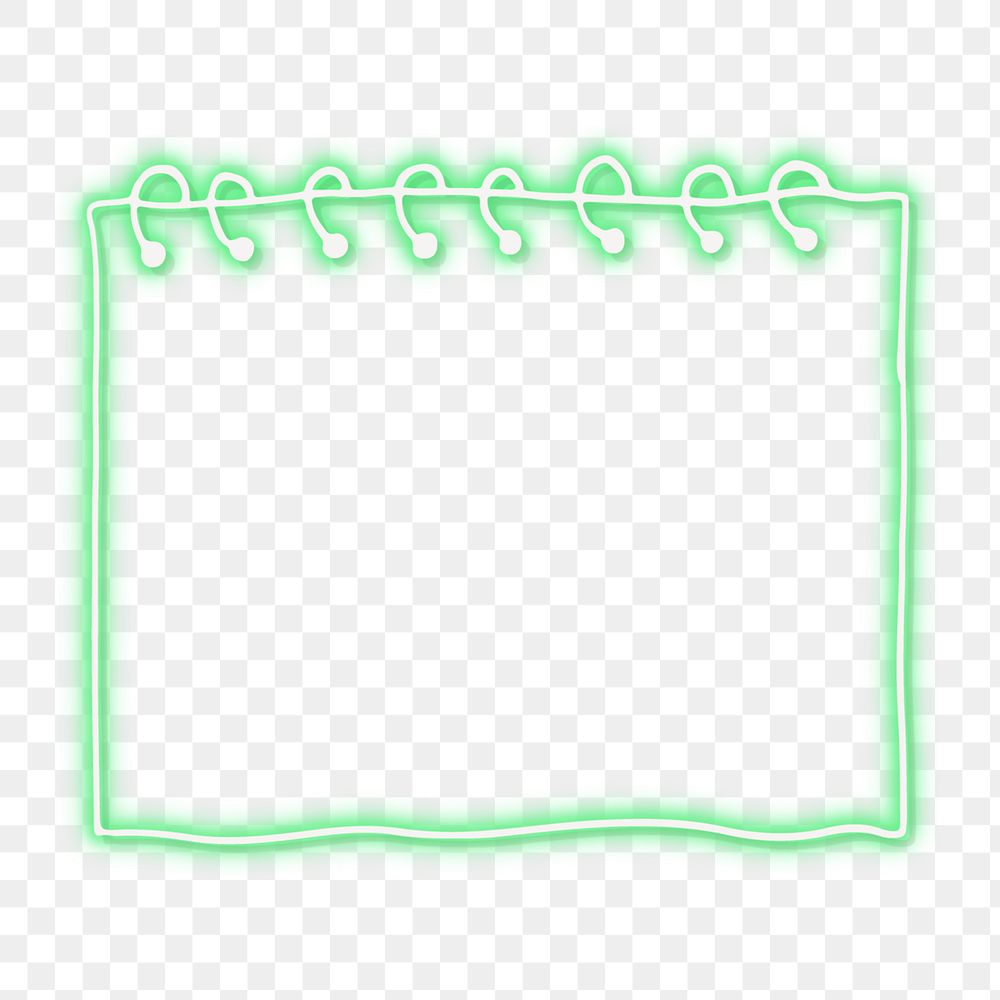 Neon frame png