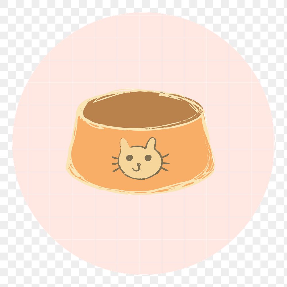 Cat food story highlights icon for social media transparent png