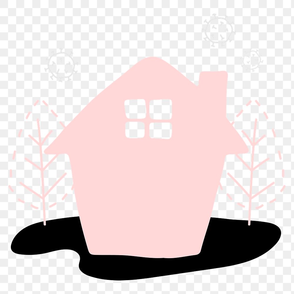 Stay home coronavirus prevention transparent png