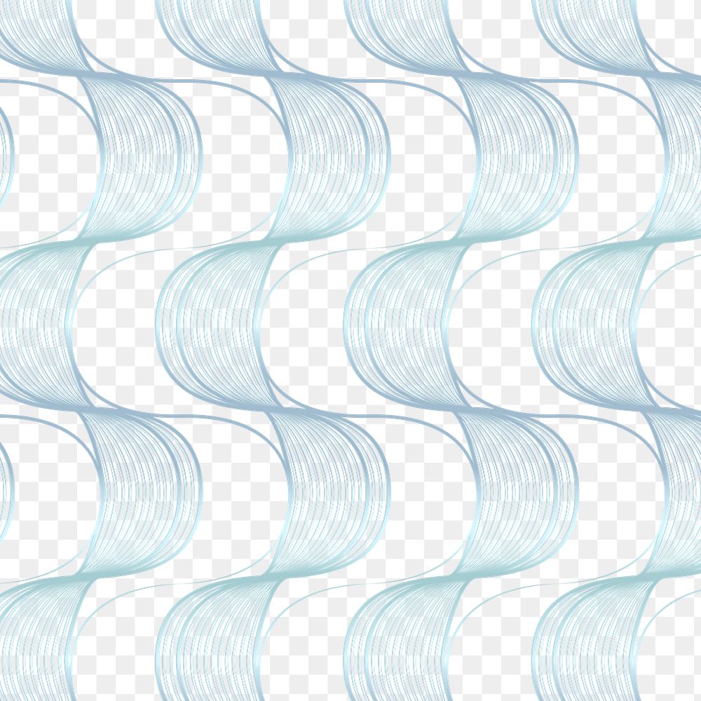 Shiny blue wave abstract patterned background design element  