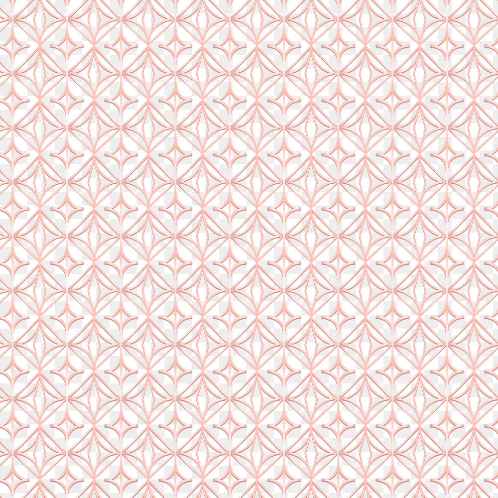 Pink round geometric patterned background design element