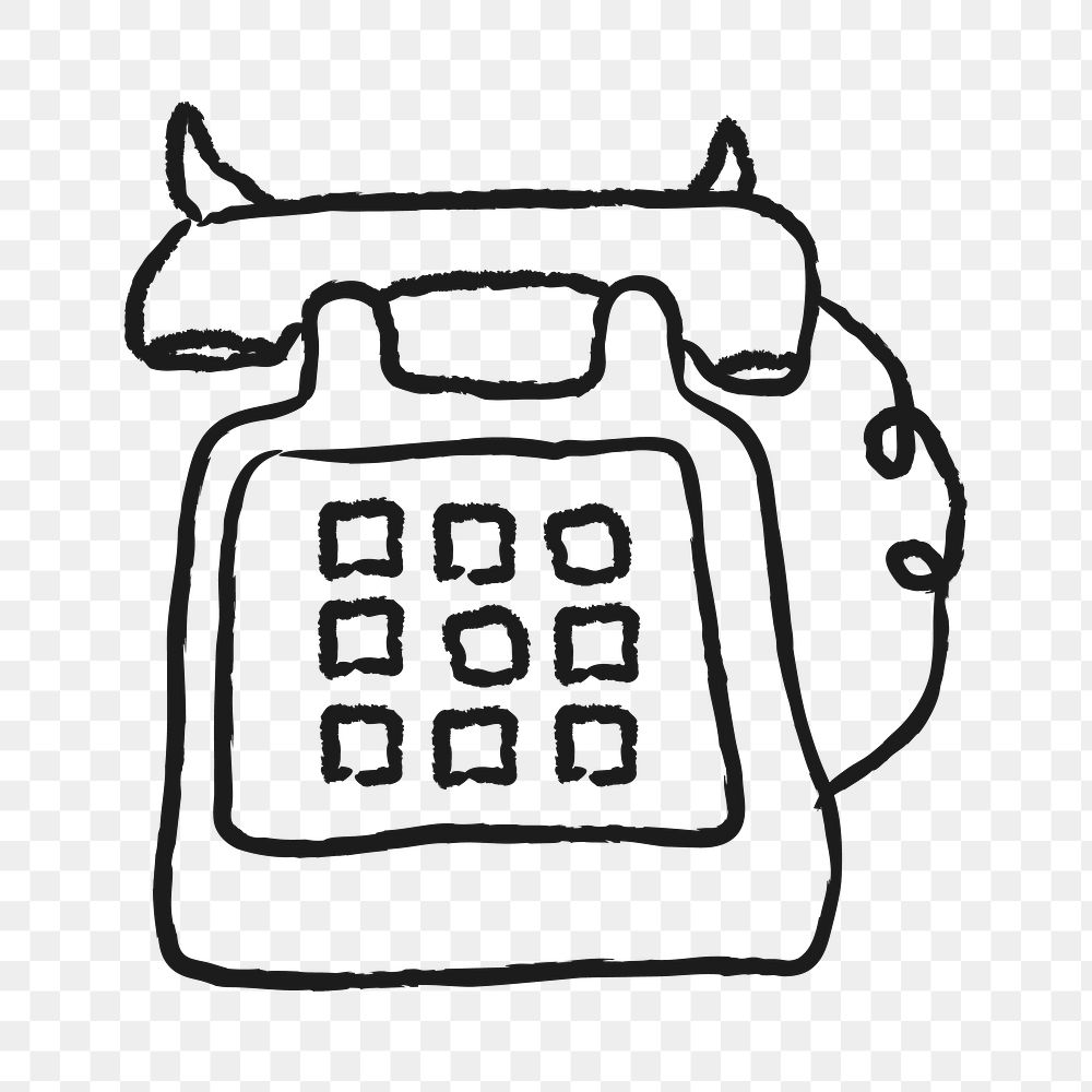 landline clipart heart