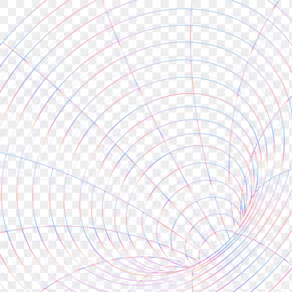 Png 3D mystery vortex pastel pink