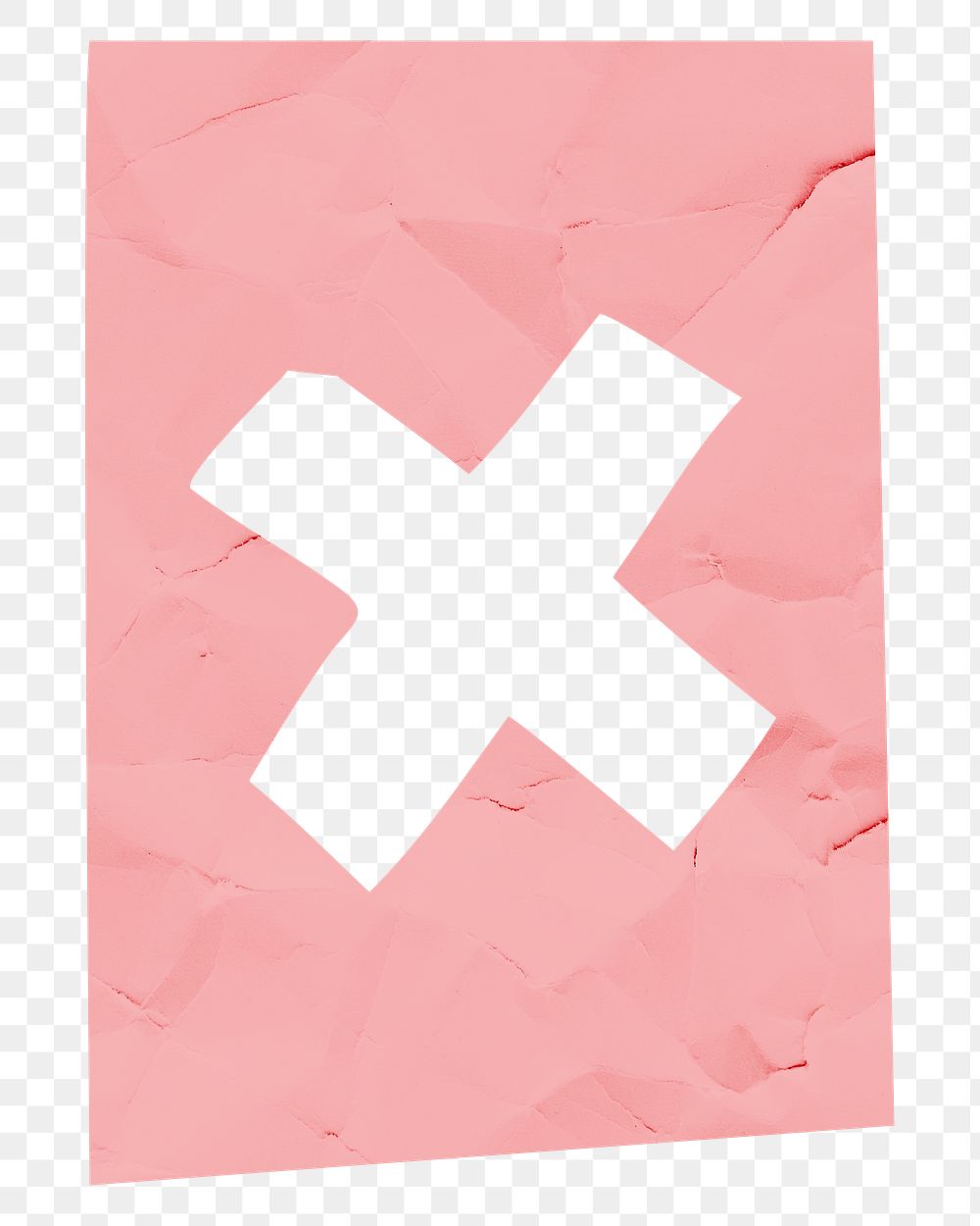 Png multiplication paper cut symbol