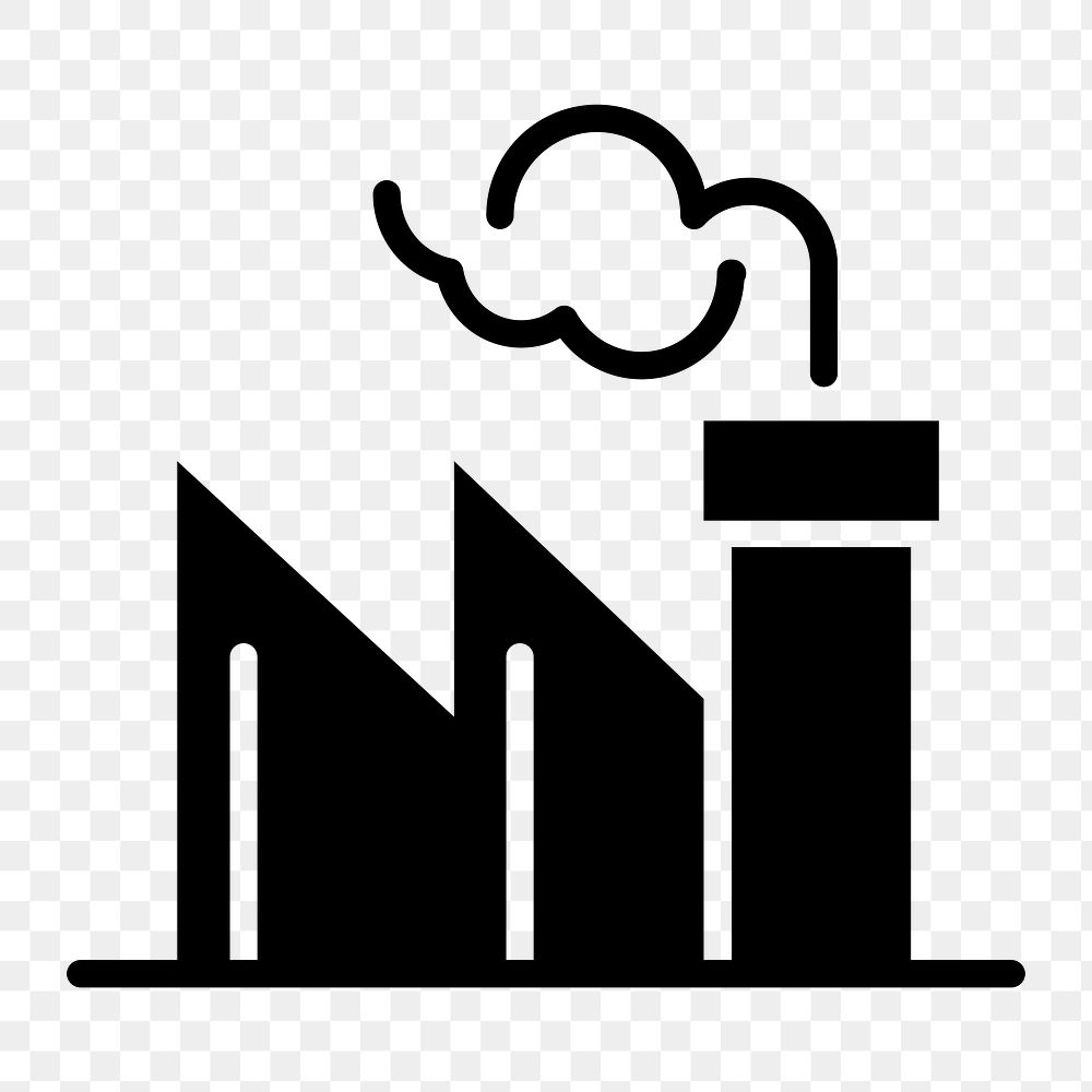 Png coal plant emission icon Premium Icons Sticker rawpixel