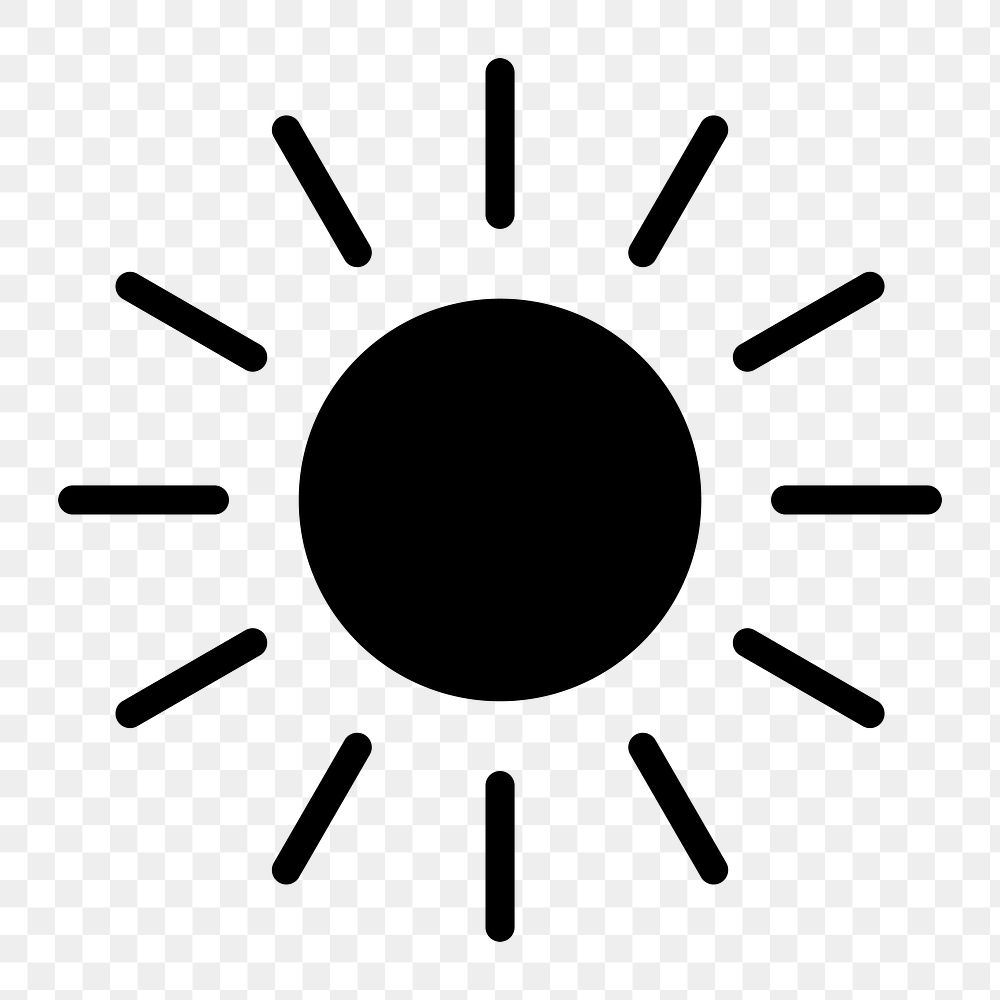 Sun png icon for business | Free Icons Sticker - rawpixel
