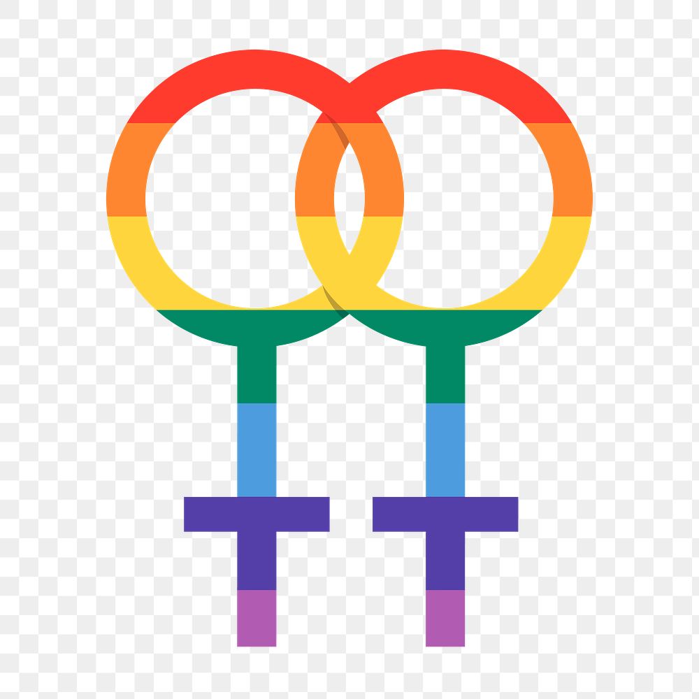 Lesbian Symbol Png Sticker For Lgbtq Free Png Sticker Rawpixel 