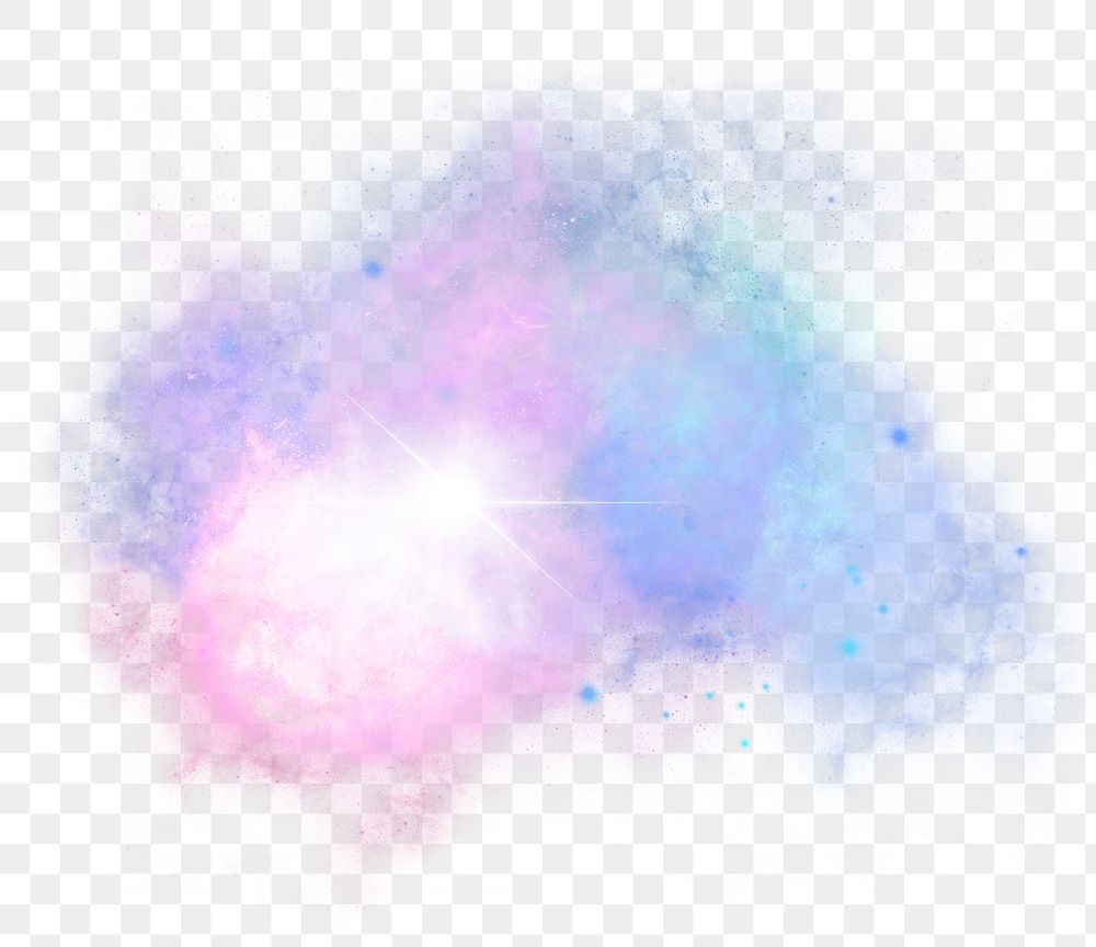 Png galaxy design element