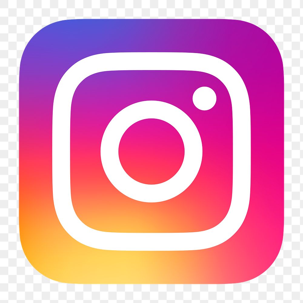Instagram png social media icon. 7 JUNE 2021 - BANGKOK, THAILAND
