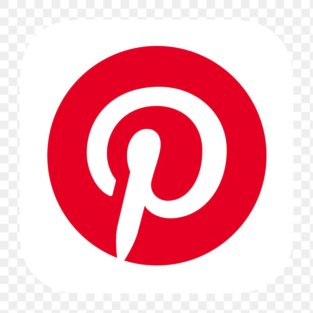 Pinterest png social media icon. 7 JUNE 2021 - BANGKOK, THAILAND