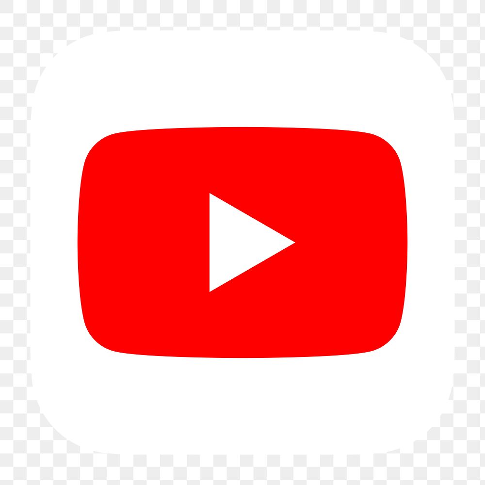 YouTube png social media icon. | Free Icons Sticker - rawpixel