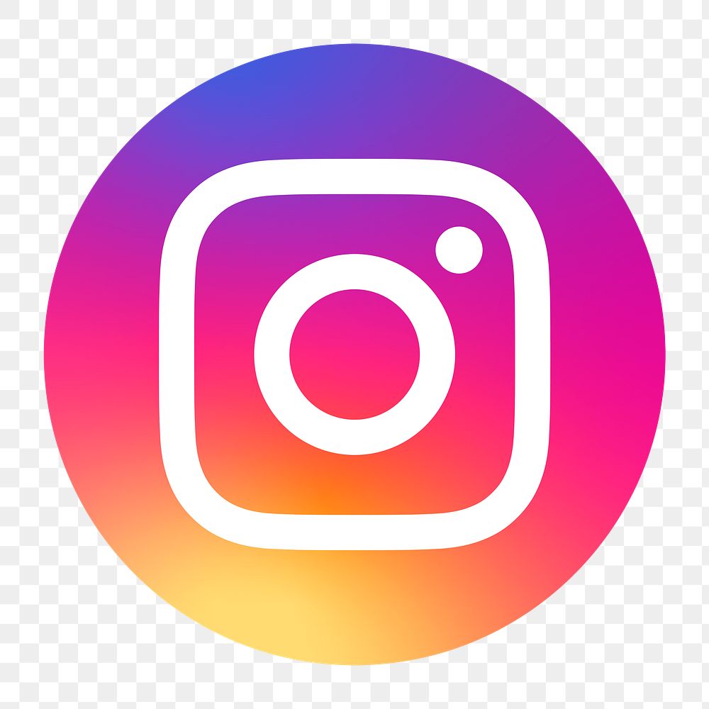 Instagram png social media icon. 7 JUNE 2021 - BANGKOK, THAILAND