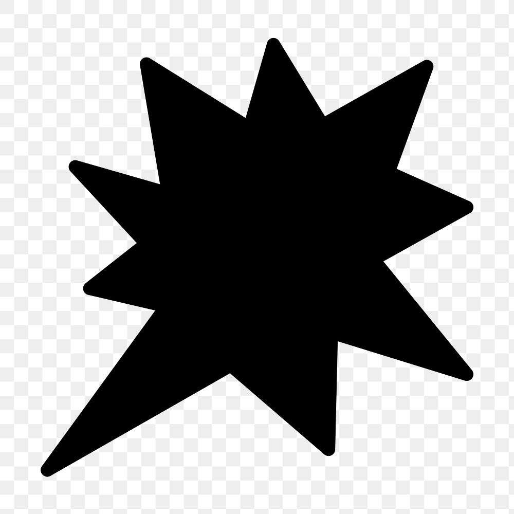 Boom png web UI icon in flat style