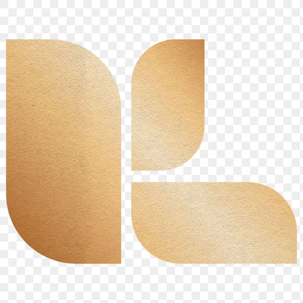 Luxury business logo transparent png with K letter design