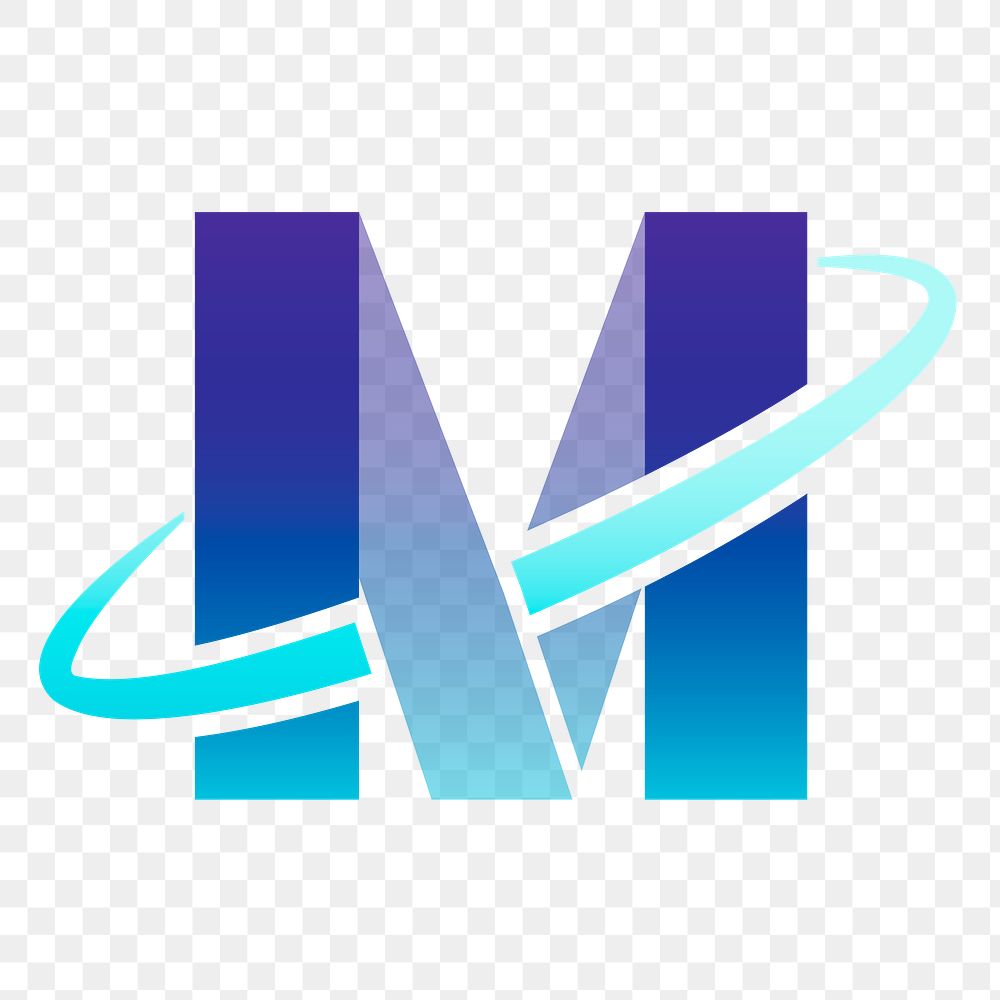 M Alphabet Logo Png Technology Free Png Sticker Rawpixel