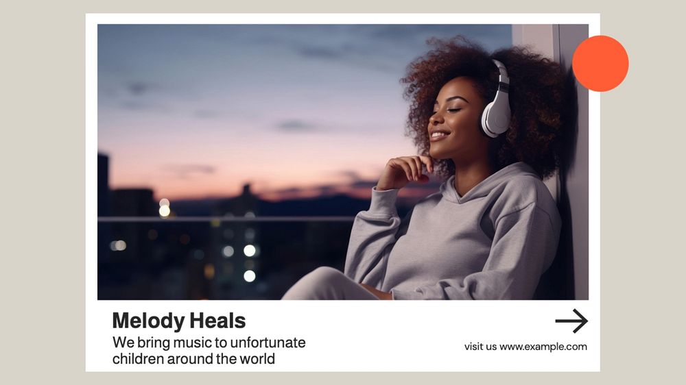 Melody heals blog banner template