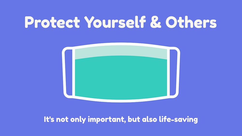 Covid restrictions blog banner template, healthcare & hospital design