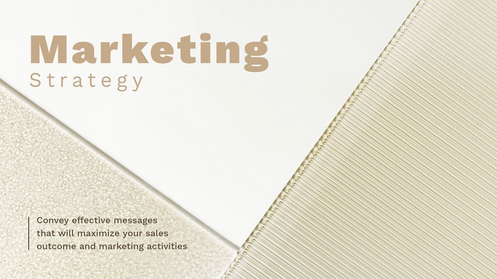 Marketing strategy blog banner template, editable textured glass design