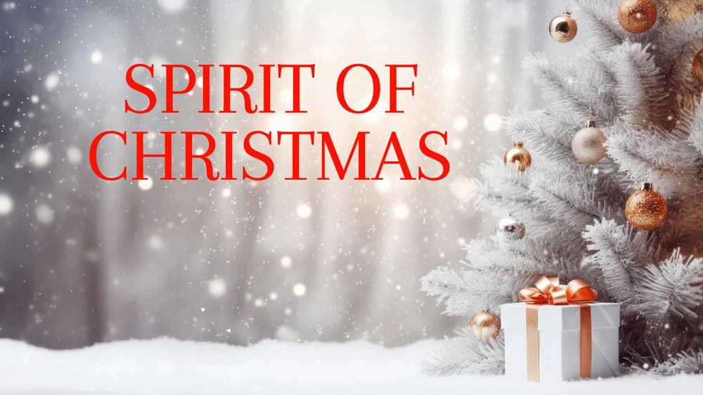 Christmas Carol blog banner template