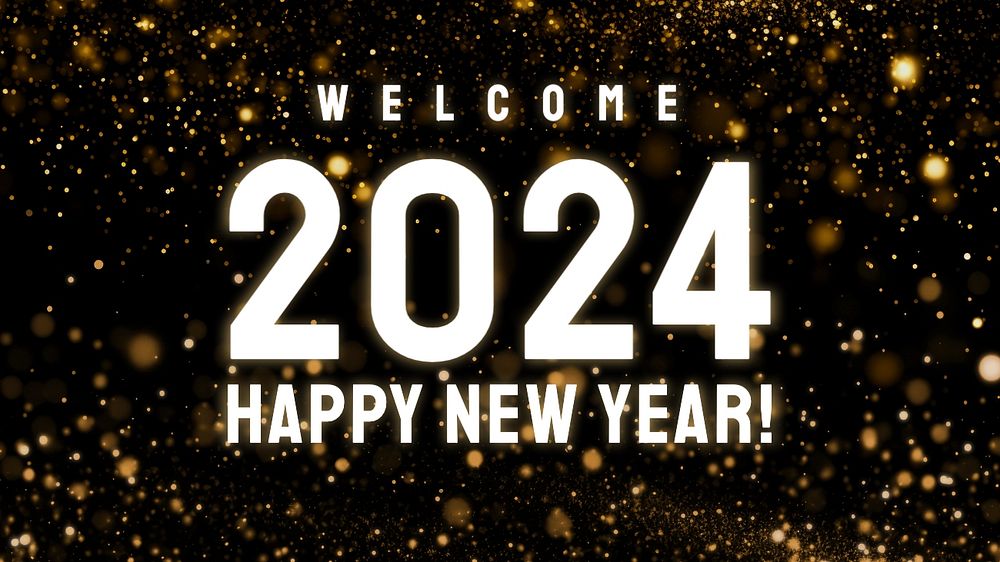 New year blog banner template