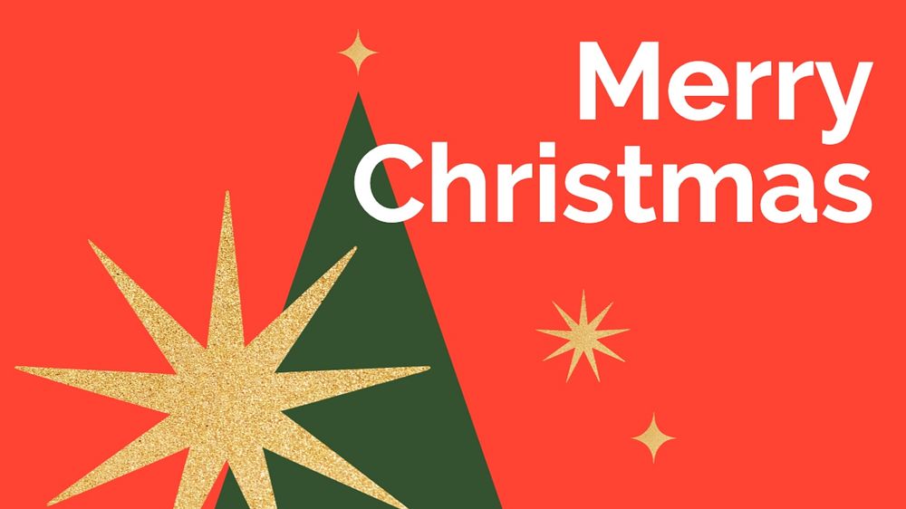 Merry Christmas  blog banner template