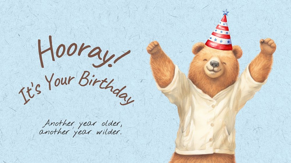 Birthday wish  blog banner template