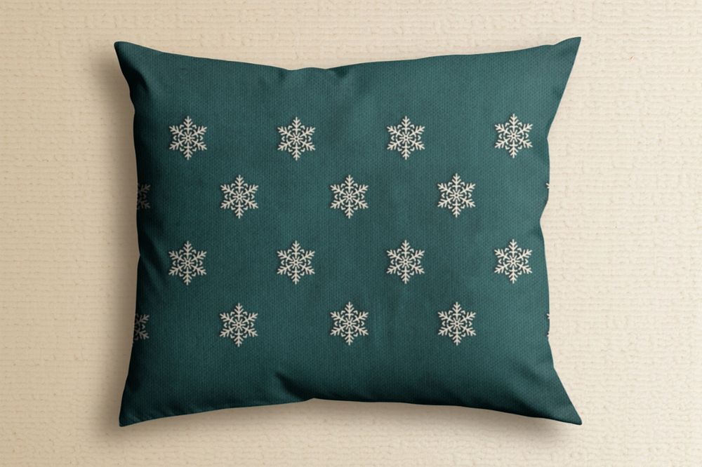 Pillow cushion cover editable mockup