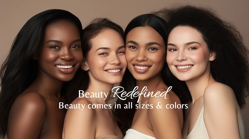 Redefined beauty blog banner template