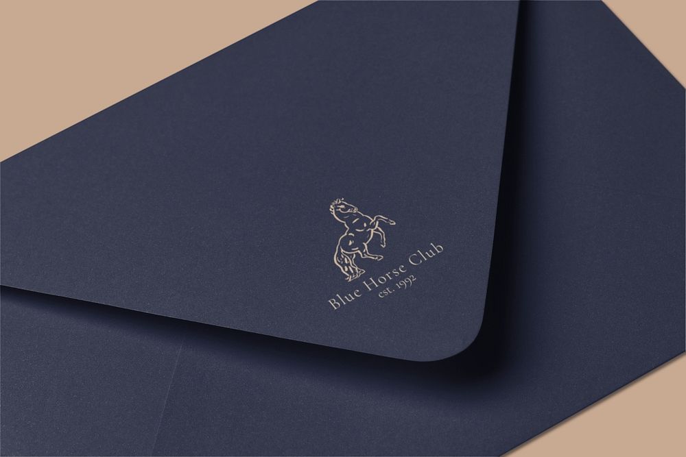 Envelope mockup, stationery, business branding design