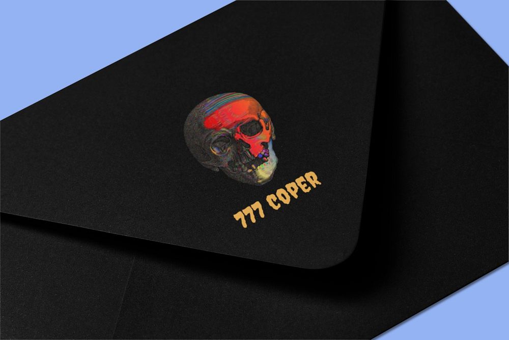 Envelope mockup, stationery, business branding design