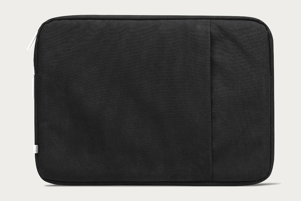 Laptop sleeve mockup, editable design 