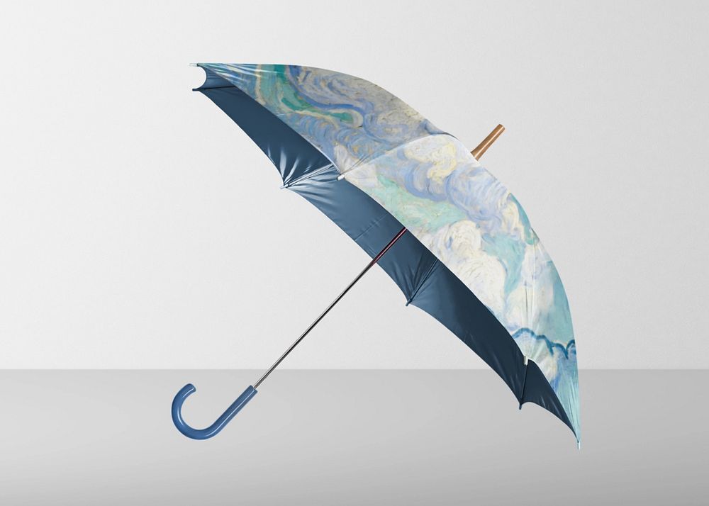 Umbrella mockup, editable design