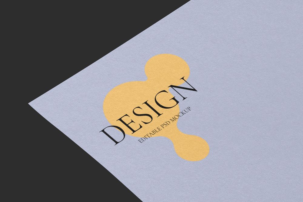 Envelope mockup, professional branding, editable design