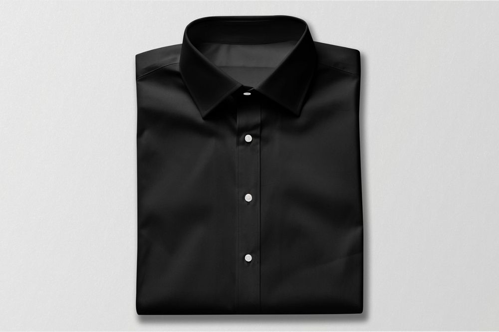 Editable dress shirt mockup fashion clothing design