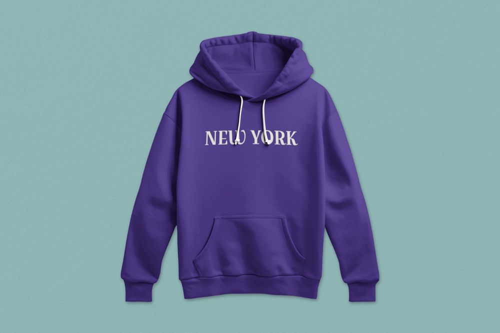 Hoodie editable mockup, apparel